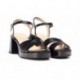 Sandali con tacco WONDERS Danna G-6810 NEGRO