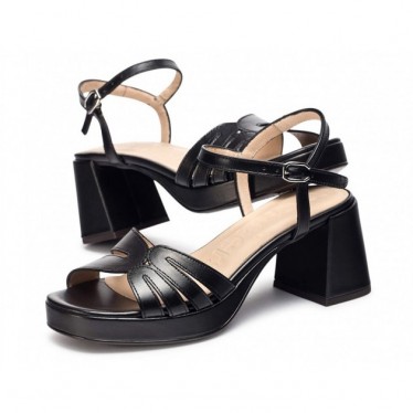 Sandali con tacco WONDERS Danna G-6810 NEGRO