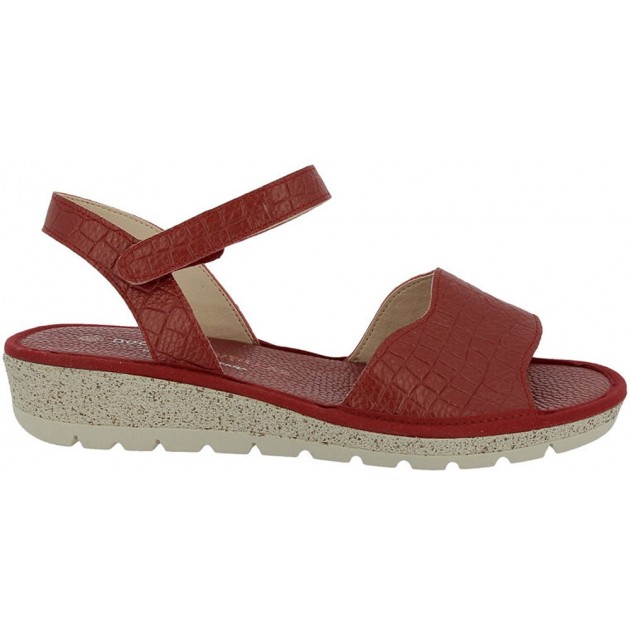 Sandalo autoadesivo da donna Doctor Cutillas 35325 ROJO Sandalo autoadesivo da donna Doctor Cutillas 35325 ROJO