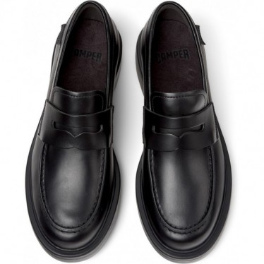 Mocassini in pelle CAMPER Dean K201790 NEGRO_001