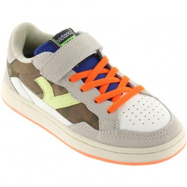 Victoria 8810100 Smash Kid Funn Scarpa sportiva da bambino KAKI