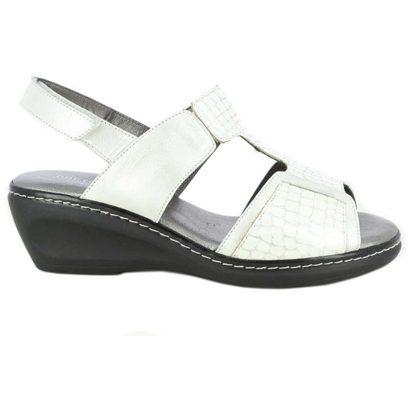 Sandalo Doctor Cutillas 32155 da donna BLANCO