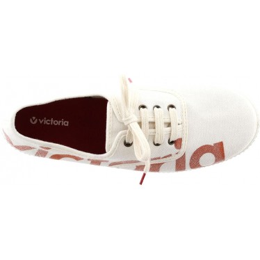 Victoria 1066127 Nuova scarpa sportiva da donna inglese del 1915 ROJO