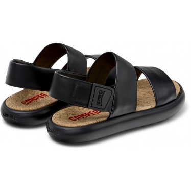 CAMPER Sandali Pelotas Flota K201772 in pelle NEGRO_001