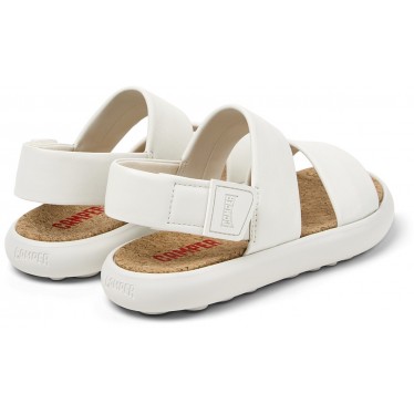 CAMPER Sandali Pelotas Flota K201772 in pelle BLANCO_002