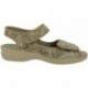 Sandali da donna Doctor Cutillas 21757 Autoadesivi BEIG