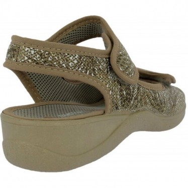 Sandali da donna Doctor Cutillas 21757 Autoadesivi BEIG