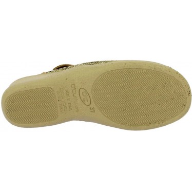 Sandali da donna Doctor Cutillas 21757 Autoadesivi BEIG