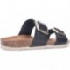 Sandali in pelle INTERBIOS 7232 NEGRO