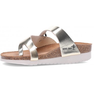 Sandali da donna INTERBIOS 7119-MG PLATINO