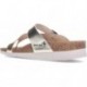 Sandali da donna INTERBIOS 7119-MG PLATINO