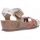 Sandali in pelle INTERBIOS 5338 MULTICOLOR