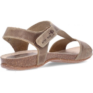 Sandali da donna INTERBIOS 4420 KAKI