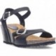 Sandalo con zeppa INTERBIOS 5612 NEGRO