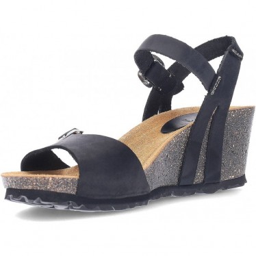 Sandalo con zeppa INTERBIOS 5612 NEGRO