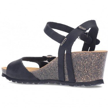 Sandalo con zeppa INTERBIOS 5612 NEGRO