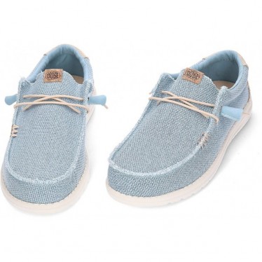 Mocassini da uomo Hey Dude Wallybraided AQUA_TAN