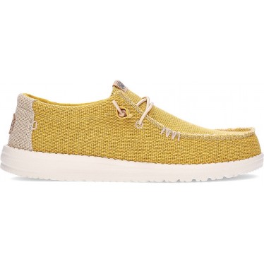 Mocassini da uomo Hey Dude Wallybraided GOLDEN_YELLOW