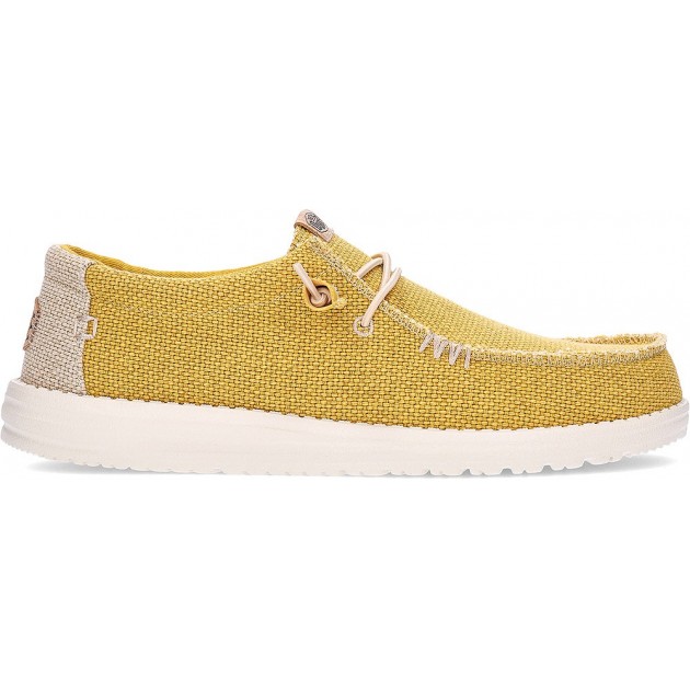 Mocassini da uomo Hey Dude Wallybraided GOLDEN_YELLOW Mocassini da uomo Hey Dude Wallybraided GOLDEN_YELLOW