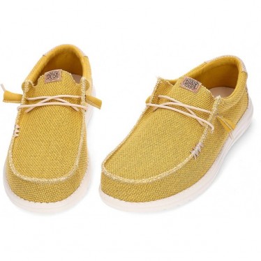 Mocassini da uomo Hey Dude Wallybraided GOLDEN_YELLOW
