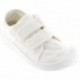 Scarpe sportive a piedi nudi per bambini Victoria 1370111 Bosco Basket BLANCO