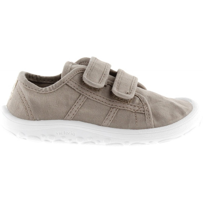 Scarpe sportive a piedi nudi per bambini Victoria 1370111 Bosco Basket BEIGE