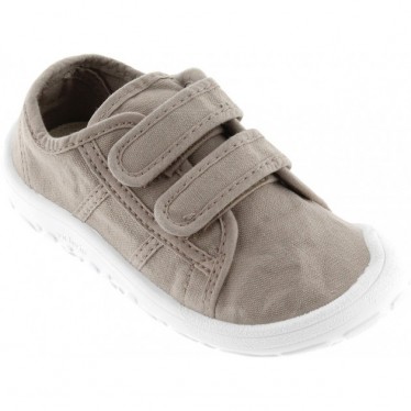 Scarpe sportive a piedi nudi per bambini Victoria 1370111 Bosco Basket BEIGE