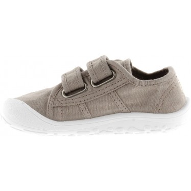 Scarpe sportive a piedi nudi per bambini Victoria 1370111 Bosco Basket BEIGE