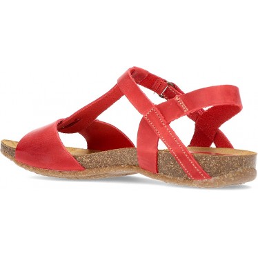 SANDALI INTERBIOS AFRODITE ROJO