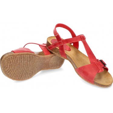 SANDALI INTERBIOS AFRODITE ROJO