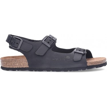 Sandali INTERBIOS Hebitri 7112 NEGRO