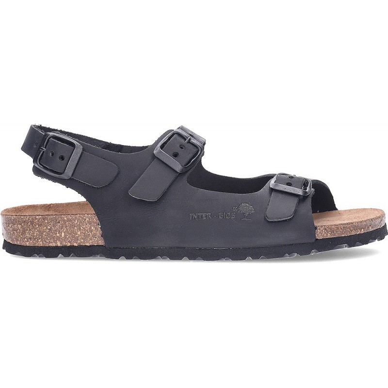 Sandali INTERBIOS Hebitri 7112 NEGRO