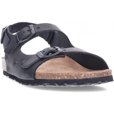 Sandali INTERBIOS Hebitri 7112 NEGRO