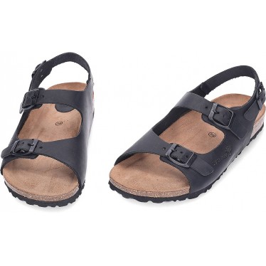 Sandali INTERBIOS Hebitri 7112 NEGRO
