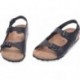 Sandali INTERBIOS Hebitri 7112 NEGRO