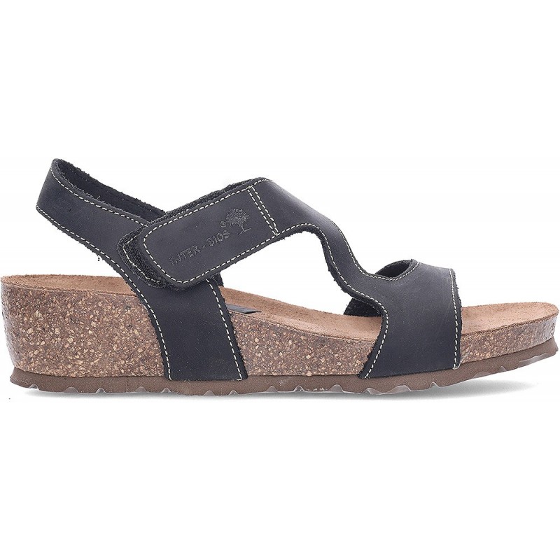 Sandali da donna INTERBIOS 5316 NEGRO