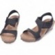 Sandali da donna INTERBIOS 5316 NEGRO