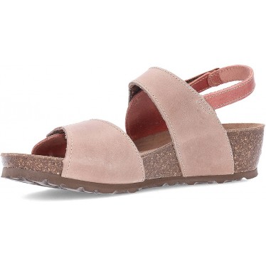 Sandali da donna in pelle INTERBIOS 5343 TEJA_BEIGE