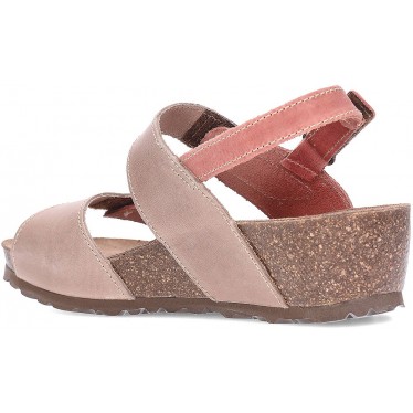 Sandali da donna in pelle INTERBIOS 5343 TEJA_BEIGE