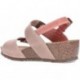 Sandali da donna in pelle INTERBIOS 5343 TEJA_BEIGE