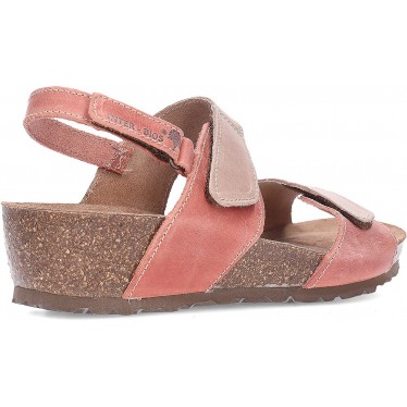 Sandali da donna in pelle INTERBIOS 5343 TEJA_BEIGE