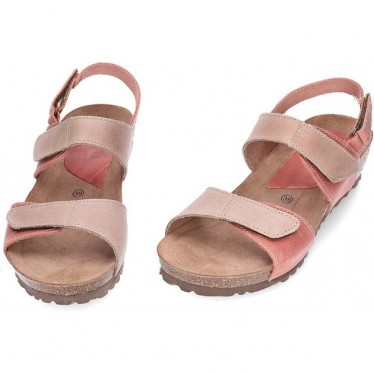 Sandali da donna in pelle INTERBIOS 5343 TEJA_BEIGE