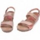Sandali da donna in pelle INTERBIOS 5343 TEJA_BEIGE