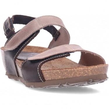 Sandali da donna in pelle INTERBIOS 5343 MOKA_PARDO