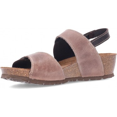 Sandali da donna in pelle INTERBIOS 5343 MOKA_PARDO