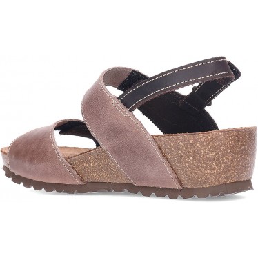 Sandali da donna in pelle INTERBIOS 5343 MOKA_PARDO