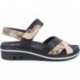 Doctor Cutillas 36133 Sandali Cross da donna NEGRO_NUDE
