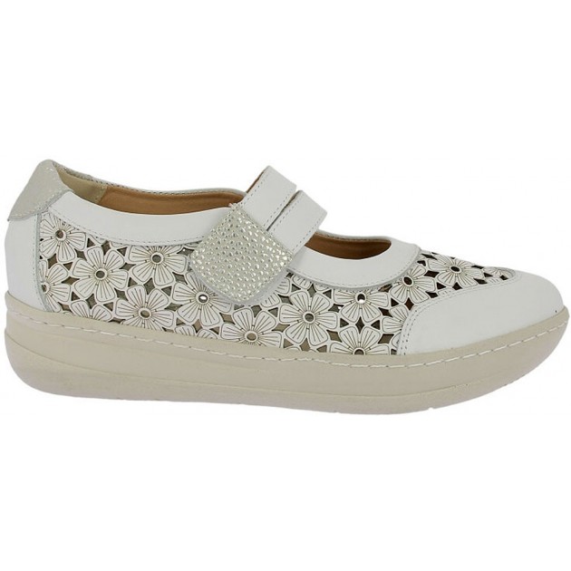 Doctor Cutillas 50304 Ballerine da donna autoadesive BLANCO Doctor Cutillas 50304 Ballerine da donna autoadesive BLANCO