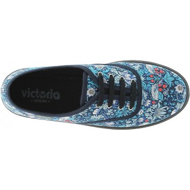 Victoria 109229 Scarpa sportiva da donna con stampa Liberty inglese MARINO