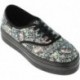 Victoria 109229 Scarpa sportiva da donna con stampa Liberty inglese NEGRO